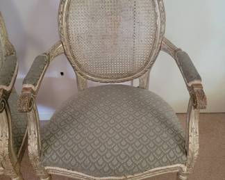 Pair of French style chairs