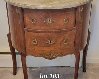 Louis XV commode table