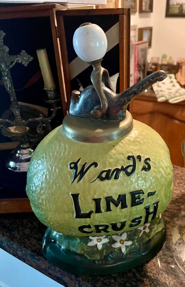 Ward’s Lime Crush Antique Dispenser 