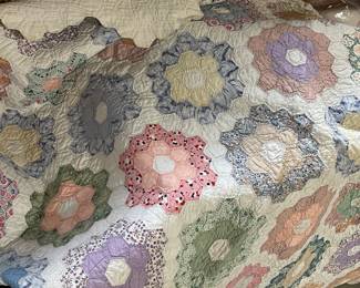 Gramas Flower Garden Quilt