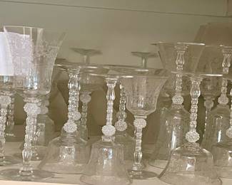 Heisey Olympiad Stemware