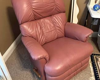 Leather LA-Z-Boy recliner