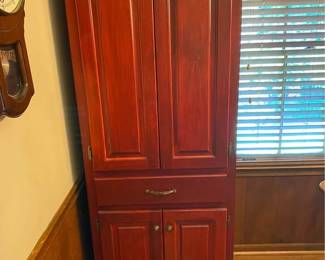 Solid wood cabinet. Handmade