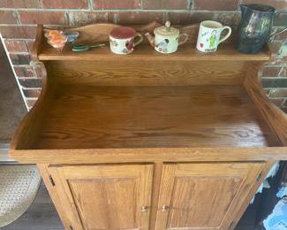 Antique wet sink