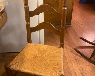 Antique chair: $40