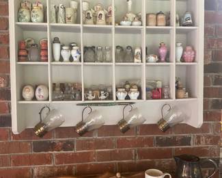 Assortment of vintage salt and pepper shakers