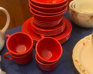Fiestaware Dinnerware Set-$50
