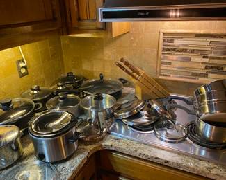 Pots and pans: $5 each