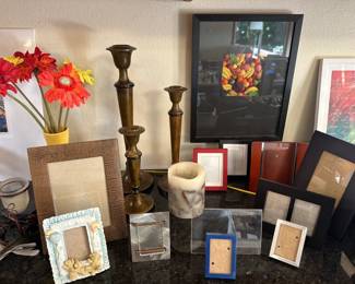 Frames & candle holders