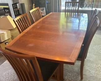 Dania dining table set - seats 6