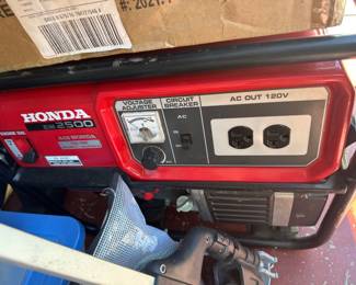 Honda 2500 generator