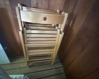 Folding chairs