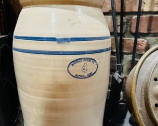 Many Stoneware Crocs