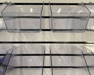 Acrylic slat wall holders