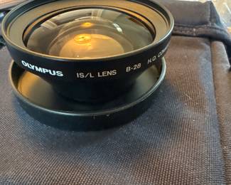 Olympus IS/L lens B 28 HQ converter 0.8 X