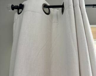 Four curtain panels