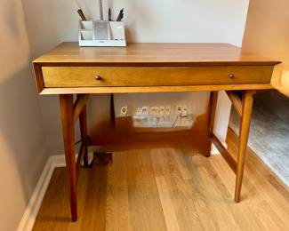 West Elm, mini desk in acorn