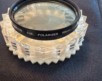 Tiffen 55mm polarizer camera lens