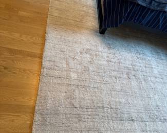 8x10 West Elm Shale Striations Rug 2020