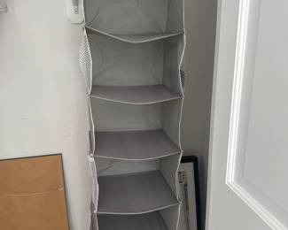 6 shelf Hanging closet Organizer