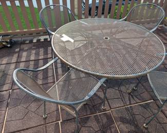 Wrought Iron Patio Set