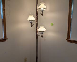 Vintage Tension Pole Lamp