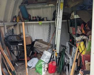 Shed contents