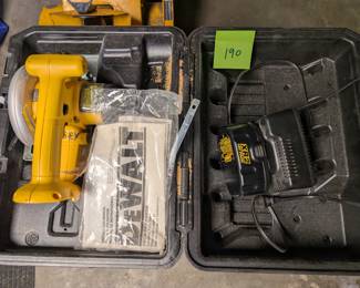 DeWalt Cordless Trim Saws
