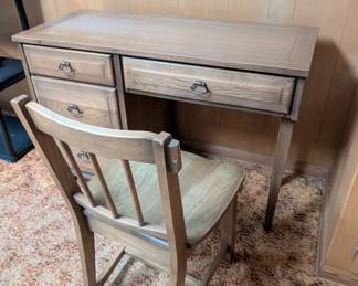 Vintage Desk and Chair