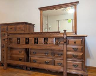 Three piece bedroom set