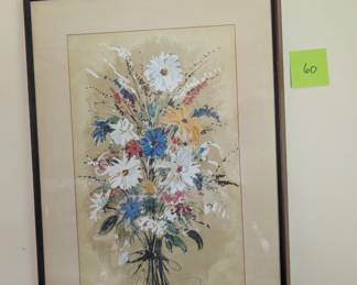 Vintage John Haymson Watercolor