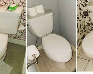 Toilets - 5 available including Kohler