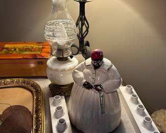 McCoy Aunt Jemima Cookie jar Andy Warhol gave this cookie jar to our clients mother. Just sayin