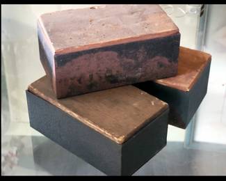 Antique Metal and Wood Military Storage Boxes