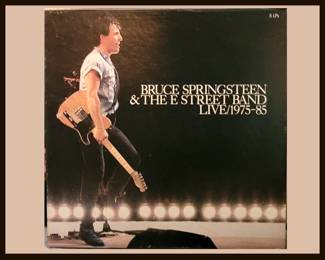 Springsteen and the E St Band Vinyl Collection; There are Lots of Vinyl Albums Available