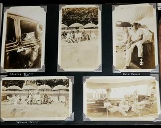 Photos of Shirley Temple, Spencer Tracy and Buck Jones included in the Aloha Honolulu Memory Book