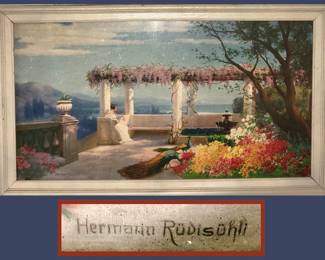 Hermann Rüdisühli Old Print