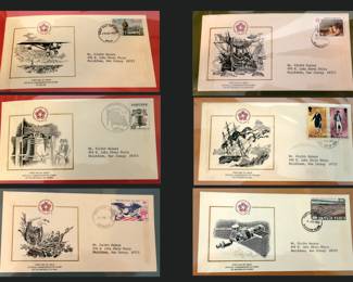 Small Sample of the First Day Covers