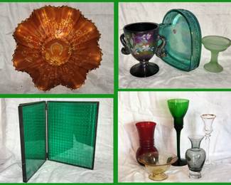 Nice Glass Pcs including Fenton and Northwood