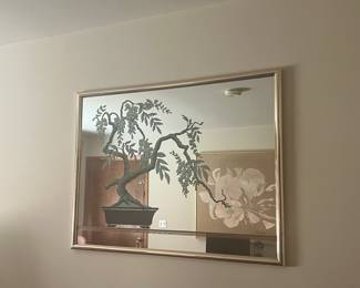 Bonsai Op Art Mirror, by Winsor