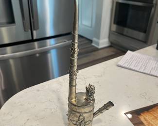 Tin pipe. China