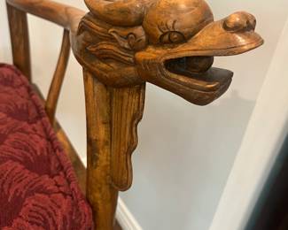 Antique Chinese Yoke chair in pristine condition
