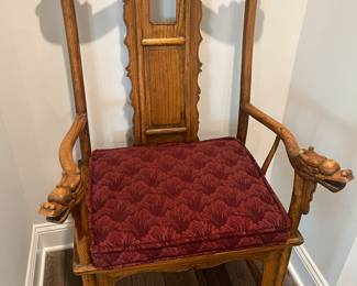 Antique Chinese Yoke chair in pristine condition
