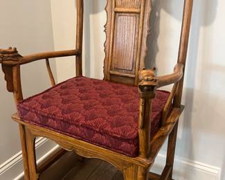 Antique Chinese Yoke chair in pristine condition