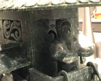 Jade horse and carriage