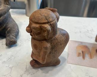 Costa Rican hunchback figure. 800 AD.