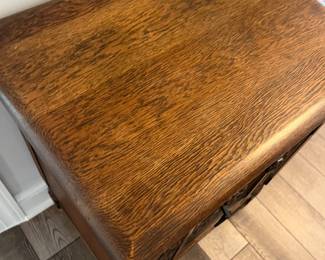 Antique chamber pot cabinet