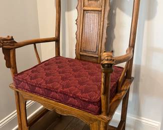 Antique Chinese Yoke chair in pristine condition