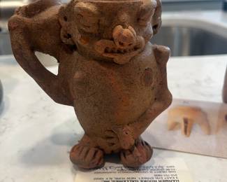 Costa Rican hunchback figure. 800 AD.
