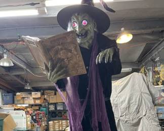 animated talking witch